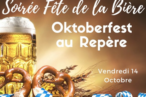 Oktoberfest- Fête de la bière au Repère Pont de Vaux le 14 Octobre
