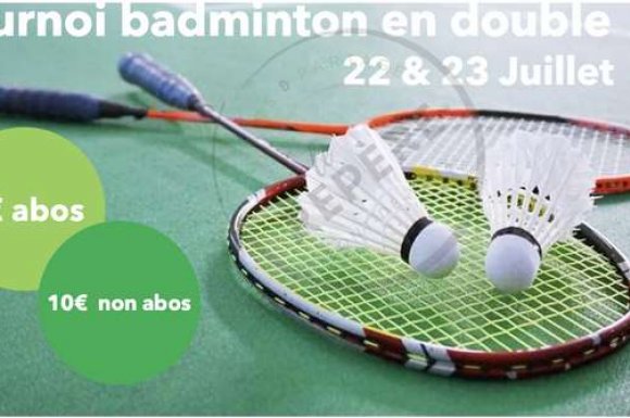 Tournoi badminton en double - Le Repère - Gorrevod