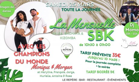 La Mensuelle SBK avec un champion du monde dans votre Bar & restaurant Le Repère Pont de Vaux - Samedi 25 mars