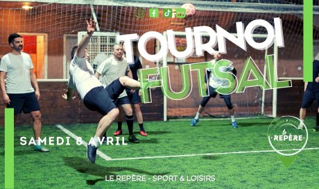 Tournoi de Futsal dans votre complexe sportif Le Repère Pont de Vaux - 8 avril 2023