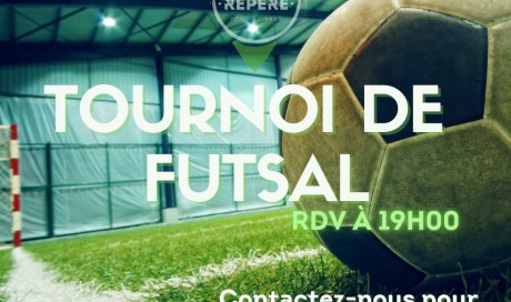 Tournoi de Futsal dans votre complexe de loisirs Le Repère Pont de Vaux